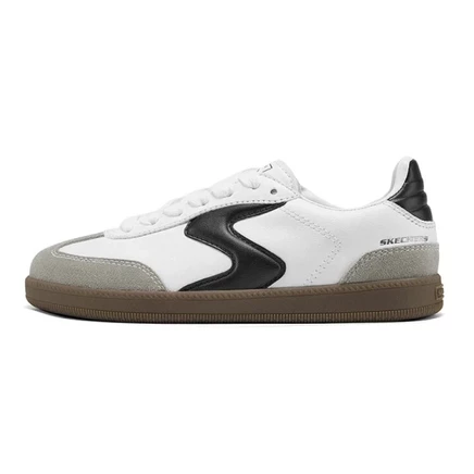 Детские кроссовки Skechers, низкие, черно-белые