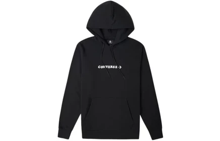 Унисекс свитшот Converse с принтом, черный
