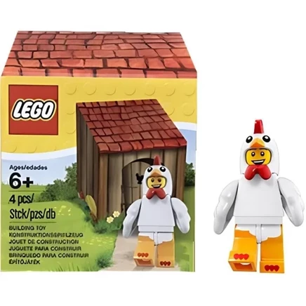 Набор LEGO «Курятник и аксессуары», 4 детали, 5004468