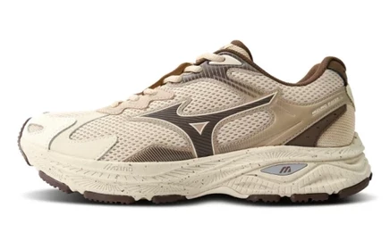 Кроссовки Mizuno X Yongpu Racer S «City Latte», коричневые