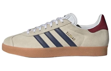 Мужские кеды Adidas Gazelle Indoor, бело-синие