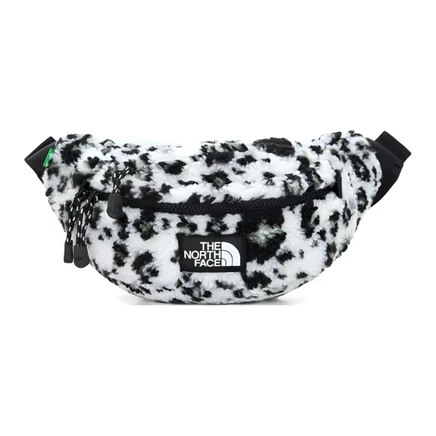 Унисекс сумка The North Face на пояс, черно-белая