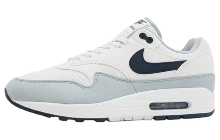 Мужские кроссовки Nike Air Max 1, бело-серые