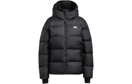 Женская пуховая куртка Adidas, черная