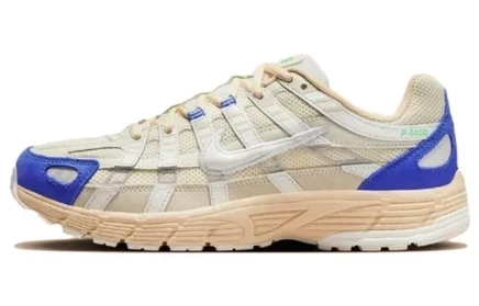 Мужские кроссовки Nike P-6000, кремово-голубые