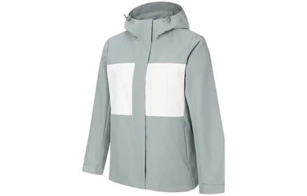 Женская ветровка Anta Outdoor Collection, серо-белая