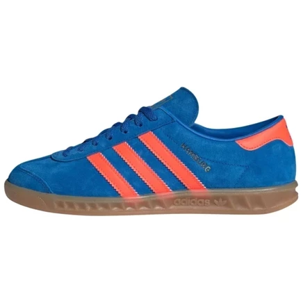 Женские кроссовки adidas Originals Hamburg, сине-оранжевые