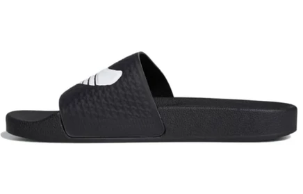 Женские сланцы adidas Originals Shmoofoil, черно-белые