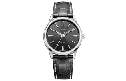 Женские часы Casio LTP-1303L-1A, чёрный циферблат