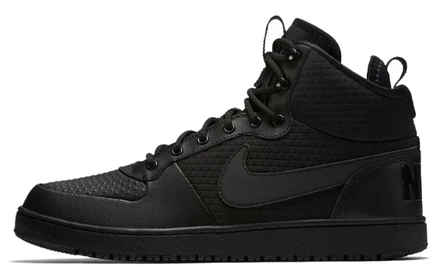 Мужские зимние кроссовки Nike Court Borough Mid, черные