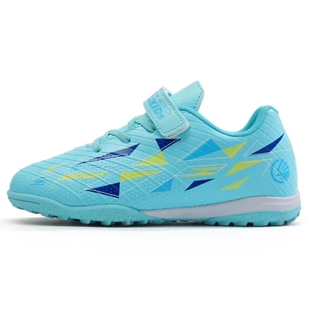 SHUANGDING PU Polyurethane Slip Resistant Abrasion Resistant Slip Resistant Abrasion Resistant Low top Soccer Shoes голубой