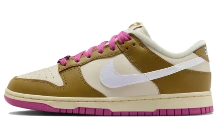 Женские кеды Nike Dunk Low SE, бежевые