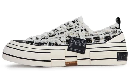 Унисекс-кеды VESSEL Low Top, черно-белые