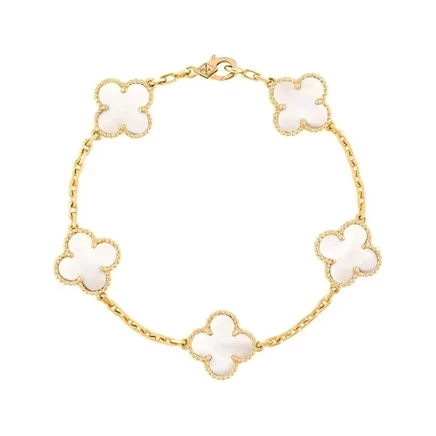 Браслет Van Cleef & Arpels Alhambra, 18К, розовое золото