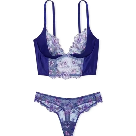 Женский комплект белья Victoria's Secret, фиолетовый