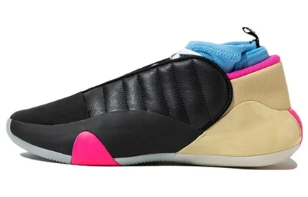 Мужские кроссовки Adidas Harden Vol. 7, черно-сине-розовые