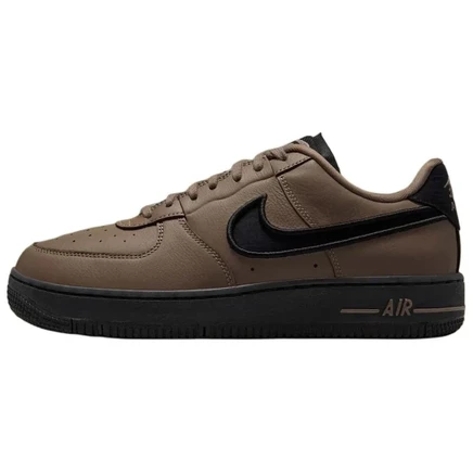 Женские кроссовки Nike Air Force 1, коричнево-черные