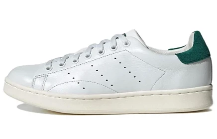 Мужские кроссовки Adidas Stan Smith, бело-зеленые