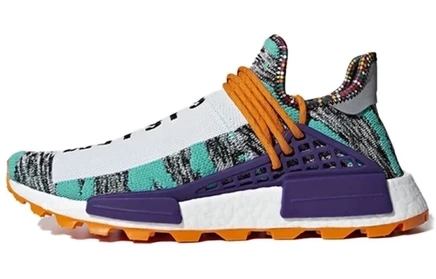 Мужские кроссовки Adidas NMD Hu Pharrell, оранжевые
