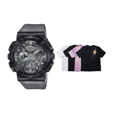 Мужские часы Casio Full Metal GM-110MF-1APR, серые