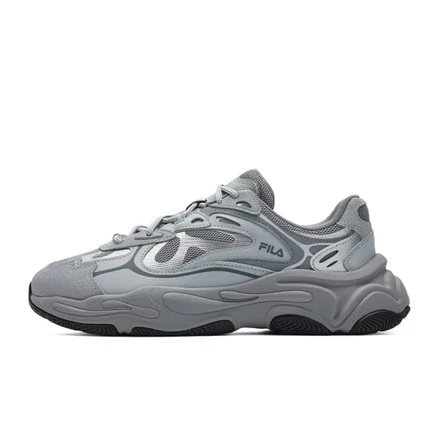 FILA MARS 4 Cushioning, Abrasion Resistant, Breathable, Lightweight Low top Casual Shoes Men's Natural Gray high-key gray/natural gray