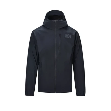 Мужская куртка Helly Hansen с капюшоном, черная