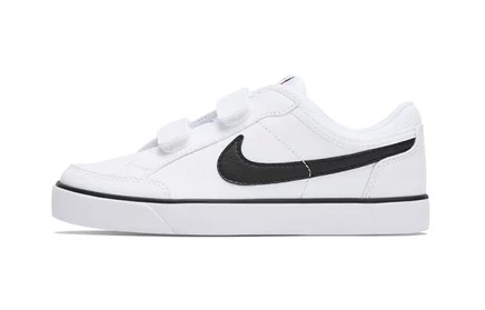 Кеды для детей Nike Capri 3 LTR, белые с черным