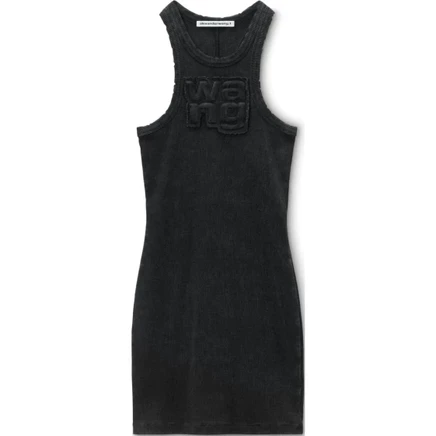 Женское мини-платье Alexander Wang 192722512548 черное