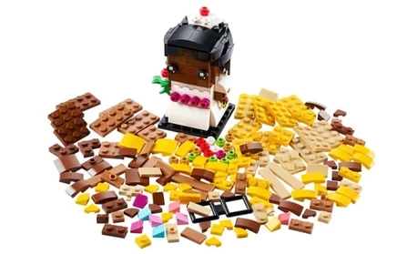 Конструктор LEGO BrickHeadz: невеста, 306 деталей, 40383
