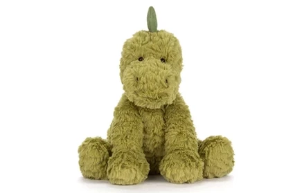 Детская мягкая игрушка Jellycat FW6DN, зеленая