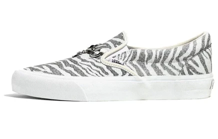 Мужские слипоны Vans Classic Slip-On V, белые