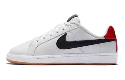 Кеды для девочек Nike Court Royale, бело-сине-коричневые