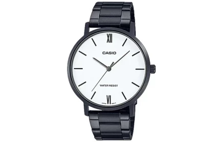 Мужские часы Casio MTP-VT01B-7B, белые