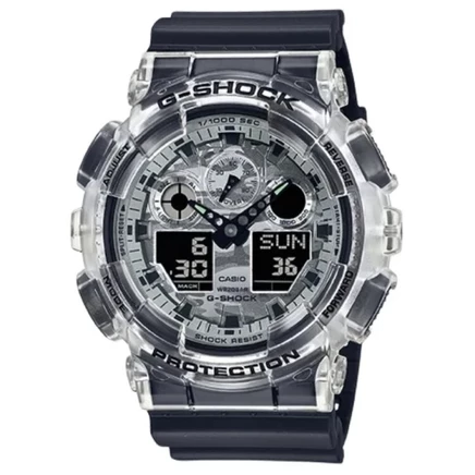 Мужские часы Casio GA-100SKC-1APR, черные