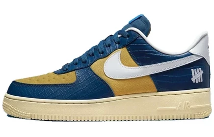 Мужские кожаные кеды Nike x Undefeated Air Force 1 Low