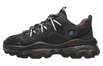 Мужские низкие кроссовки Fila Fusion, черные