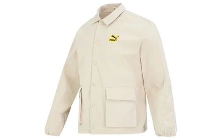 Мужской бомбер Puma Classics Street Sport, экрю