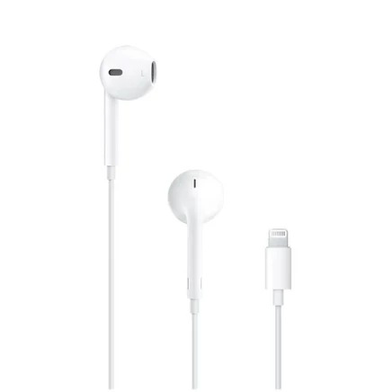 Проводные наушники Apple EarPods Lightning, белые