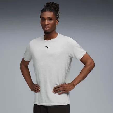 Мужская футболка Puma Train All Day, серый меланж