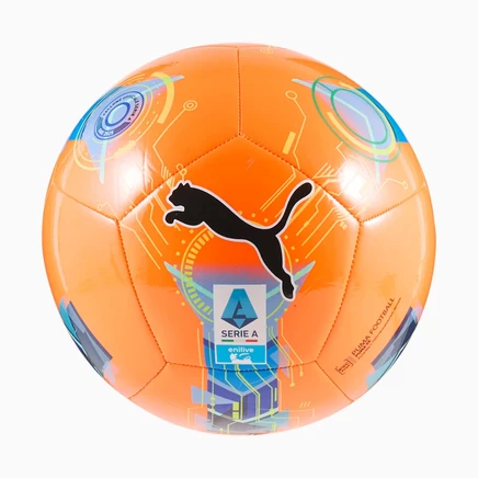 Мяч Puma Orbita Serie A флюо оранжевый/мультицвет