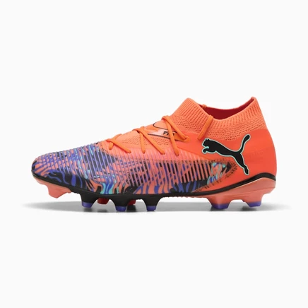 Puma FUTURE FUTURE 8 MATCH CREATIVITY orange poppy-puma black-dark amethyst-electric peppermint
