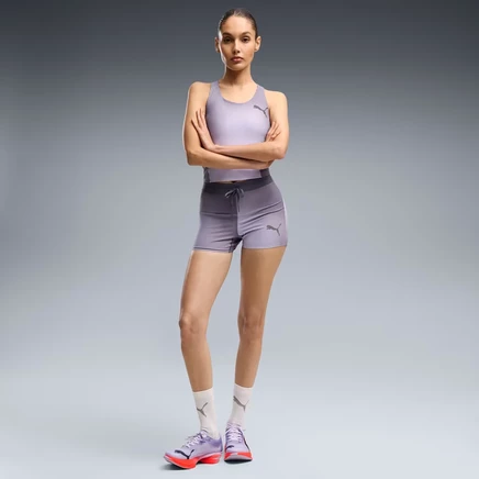 Женские беговые тайтсы Puma Lightspeed 3″, темно-синие