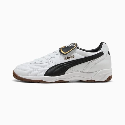 Кроссовки Puma King King Indoor, бело-черные