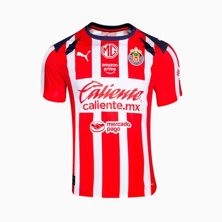 Мужская футбольная футболка Puma Chivas 25/26, красная