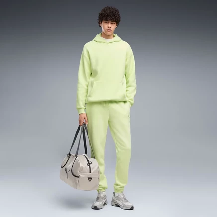 Мужские флисовые штаны Puma Elevated Essentials, салатовые