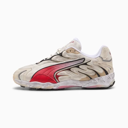 Кроссовки Puma Inhale Distressed, бело-красные