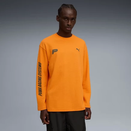 Лонгслив Puma FUTURE.PUMA.ARCHIVE, оранжевый