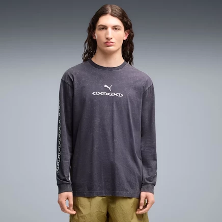 Мужской лонгслив Puma Run Culture, темно-синий