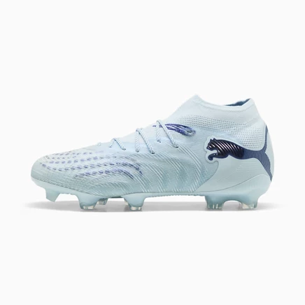 Женские бутсы Puma FUTURE 9 ULTIMATE для твердого грунта, ледяно-голубые