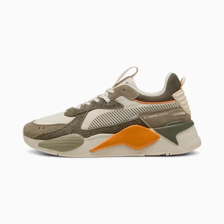 Кроссовки Puma RS-X Heritage, белый/оливковый